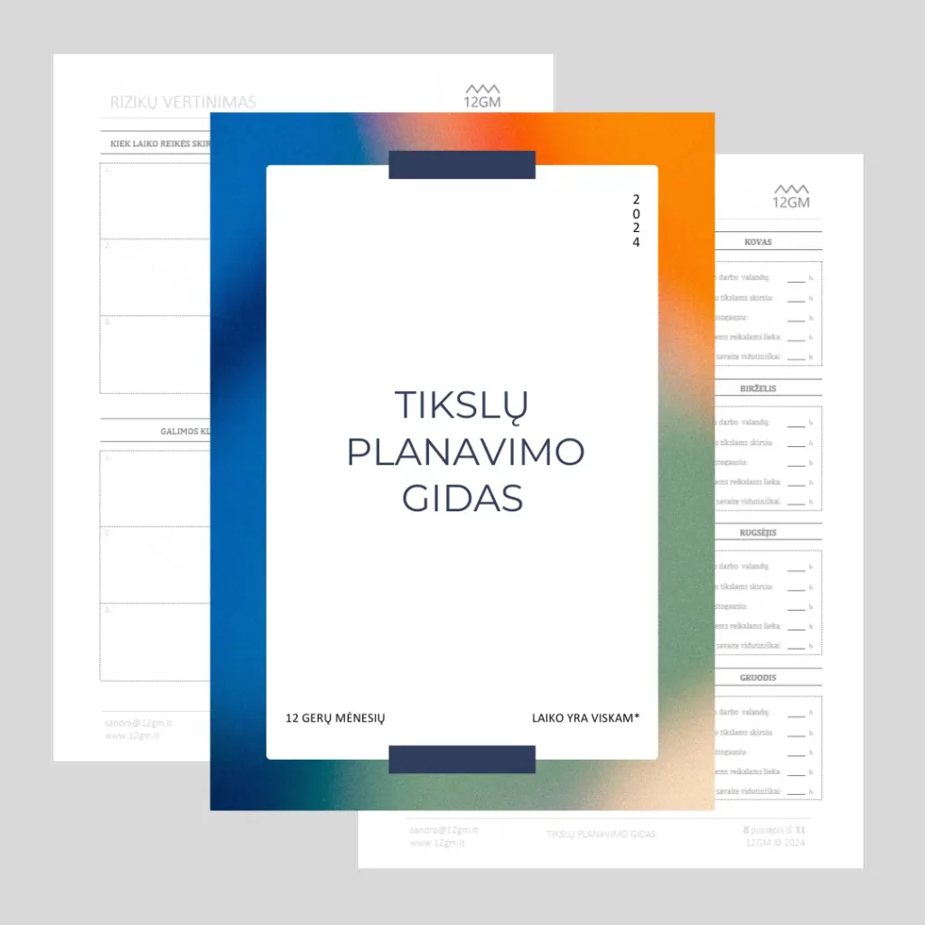 Tikslu planavimo gidas